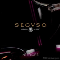 灯饰设计:Seguso 2017年奢华精美弯管水晶客厅吊灯