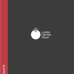 新颖灯具设计:意大利简约独特灯饰设计画册 lumen center 2018