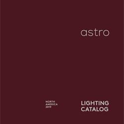 灯具设计 Astro 2019年欧美家居照明现代灯具设计图册