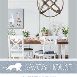 灯饰设计:Savoy House 2019年最新欧美灯具品牌电子目录