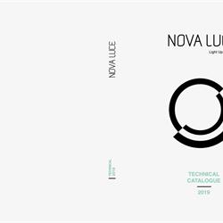 灯具设计 Nova Luce 2019年现代办公照明设计目录