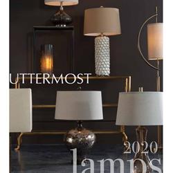 灯饰设计 Uttermost 2020年家居台灯落地灯设计电子杂志