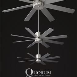 风扇灯设计:Quorum 2020年最新吊扇灯风扇灯设计目录