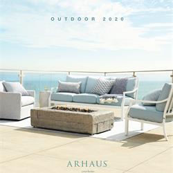 家具设计:Arhaus 2020年美国海边现代户外休闲家具