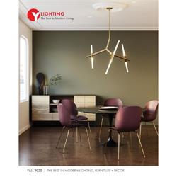 时尚灯饰设计:Ylighting 2020年欧美创意时尚流行灯饰家具设计