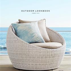家具设计:Pottery Barn 欧美现代夏季户外休闲家具及遮阳伞素材