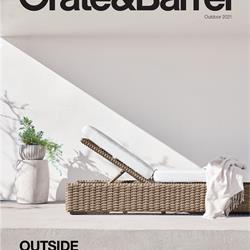 家具设计:Crate＆Barrel 2021年欧美户外休闲家具设计