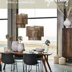 灯饰设计:Light & Living 2021年欧美家居创意灯饰素材图片
