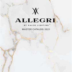 灯饰设计:Allegri 2021年奢华水晶玻璃美式灯电子目录