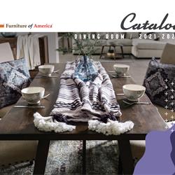 美式餐厅家具设计:Furniture of America 2022年美式餐厅家具设计电子图册