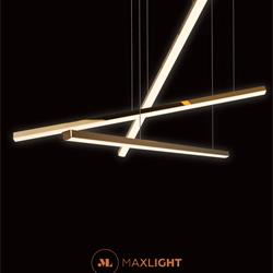 灯具设计 Maxlight 2022年欧美现代金属LED灯具设计素材图片