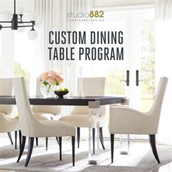 家具设计:Studio 882 欧美餐厅家具储物柜素材图片