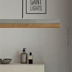 灯饰设计:Gantlights 欧美水泥LED灯具素材图片电子目录