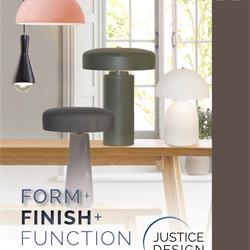 灯饰设计:Justice Design 2022年最新美式简约时尚陶瓷灯具设计
