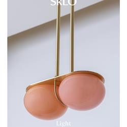 时尚玻璃灯饰设计:Sklo 2022年捷克玻璃现代灯饰素材图片电子画册
