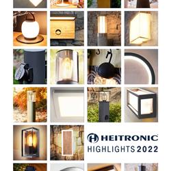 灯饰设计:Heitronic 2022年德国现代灯具产品图片电子目录