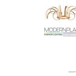 时尚LED灯具设计:MODERN PLACE 欧美时尚LED灯具产品图片