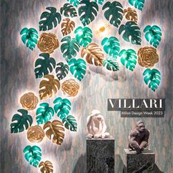 灯饰设计:Villari 2023年意大利灯饰家居配件设计电子目录
