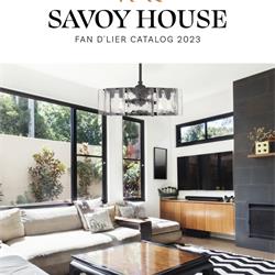 灯具设计 Savoy House 2023年美式家居风扇灯设计电子图册