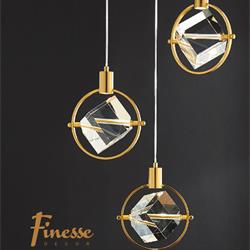 灯饰设计:Finesse Decor 2023年欧美现代灯饰设计素材图片