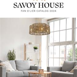 灯具设计 Savoy House 2024年美式家居风扇灯设计电子图册