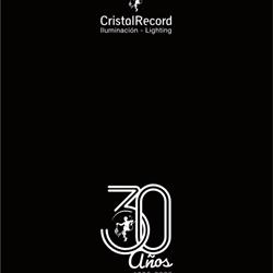 灯饰设计:CristalRecord 2024年西班牙家居现代灯具产品图片电子书