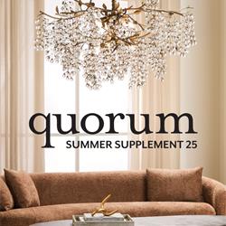 灯饰设计 Quorum 2025年夏季美国豪华家居灯饰产品补充目录