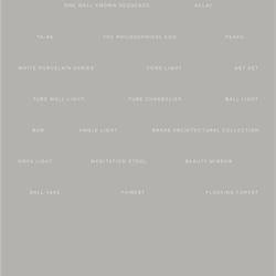 灯饰设计:Michael Anastassiades 2025年欧美现代时尚简约灯饰设计目录