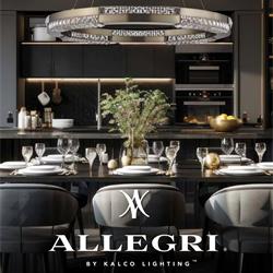 灯具设计 Allegri 2025年新品奢华水晶玻璃美式灯电子目录