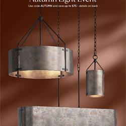 灯饰设计:Lamps Plus 2025年10月美国热销灯饰产品电子图册