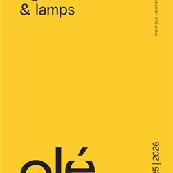 Ole 2026年欧美室内现代简约风格灯饰灯具设计目录