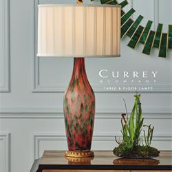 灯饰设计:Currey & Company 2025年美国台灯设计产品图片目录