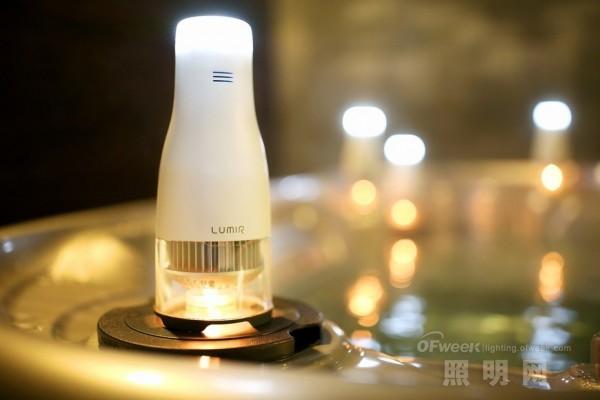 蜡烛供能发光的 节能灯 ？