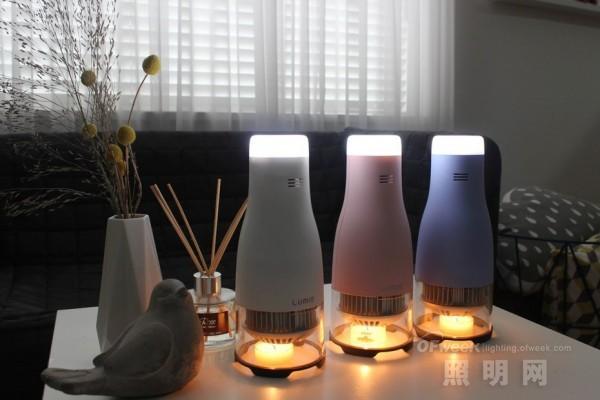 蜡烛供能发光的 节能灯 ？